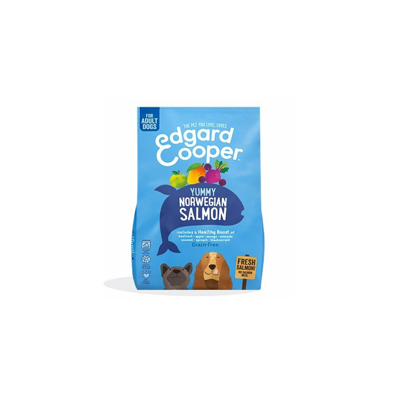 Edgard & Cooper Dog Carne Fresca Di Salmone Norvegese Senza Cereali 700 gr