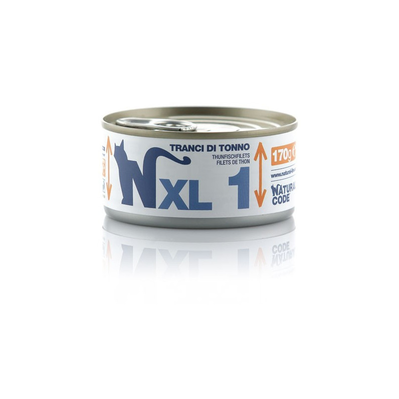 Natural Code XL 1 Gatto Tranci Di Tonno 170 Gr