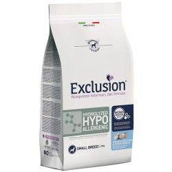 Exclusion Diet  Hypoallergenic Hydrolized Cane Taglia Piccola Pesce e Mais 2kg