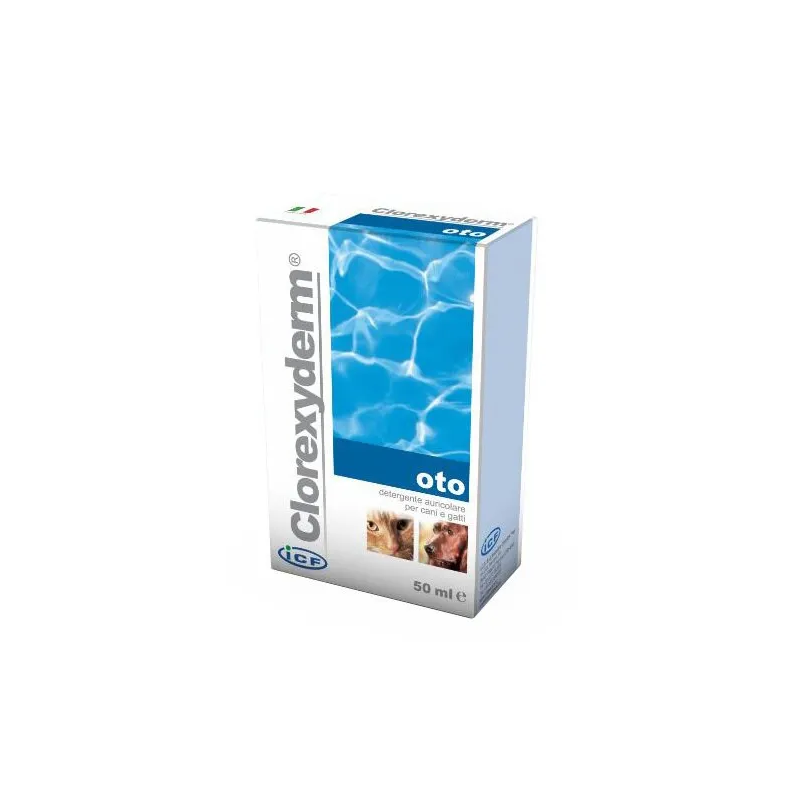 Clorexyderm Oto Detergente Liquido Cani/Gatti 50ml
