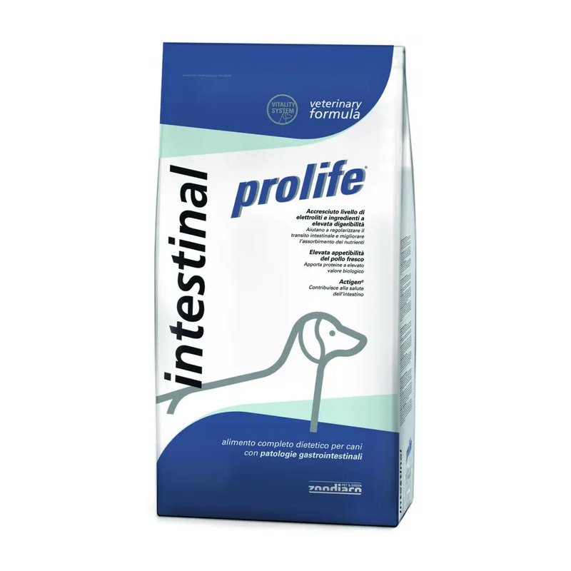 Prolife Veterinary Intestinal Cibo Secco Per Cani 10kg