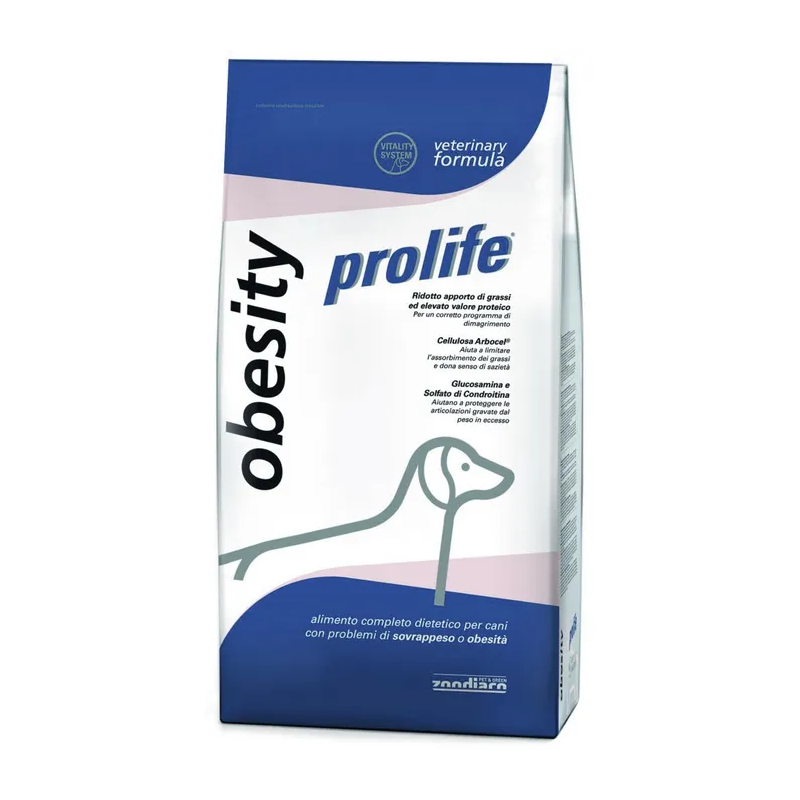 Prolife Veterinary Obesity Cibo Secco Per Cani 2kg