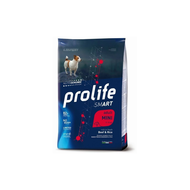 Prolife Smart Adult Mini Manzo e Riso - 7 kg
