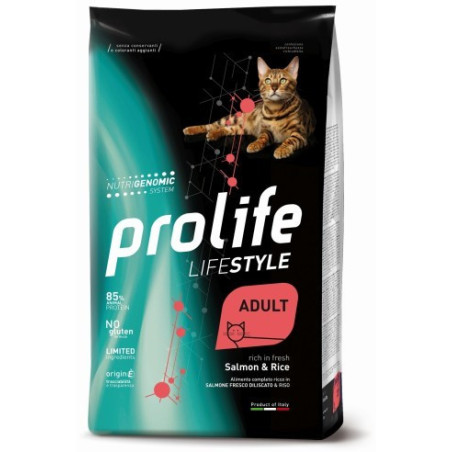 Prolife Cat Lifestyle Adult Salmone & Riso - 1,5 kg