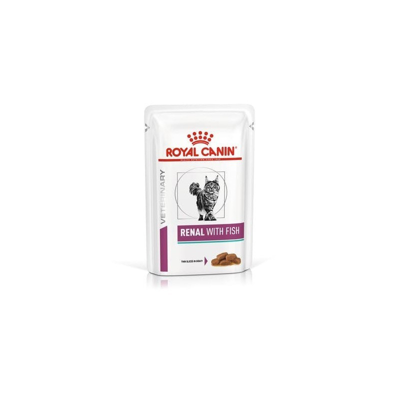 Royal Canin Veterinary Diet Cat Renal con Pesce 85 gr Royal Canin Veterinary Diet Cat Renal con Pesce 85 gr